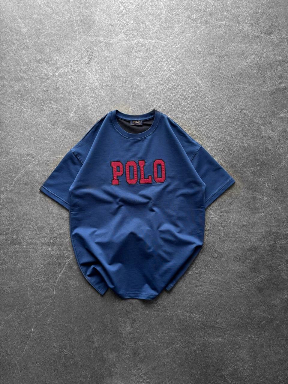 PL02K OVERSİZE TİŞÖRT LACİVERT